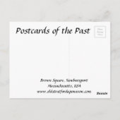 Alte Postkarte - Newburyport, Massachusetts (Rückseite)