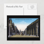 Alte Postkarte - Newcastle-on-Tyne (Vorne/Hinten)