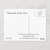 Alte Postkarte - Newcastle-on-Tyne (Rückseite)