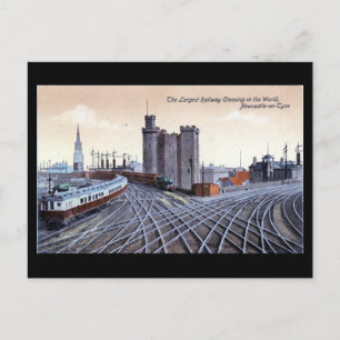 Alte Postkarte - Newcastle-on-Tyne