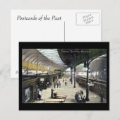 Alte Postkarte - Newcastle-on-Tyne (Vorne/Hinten)