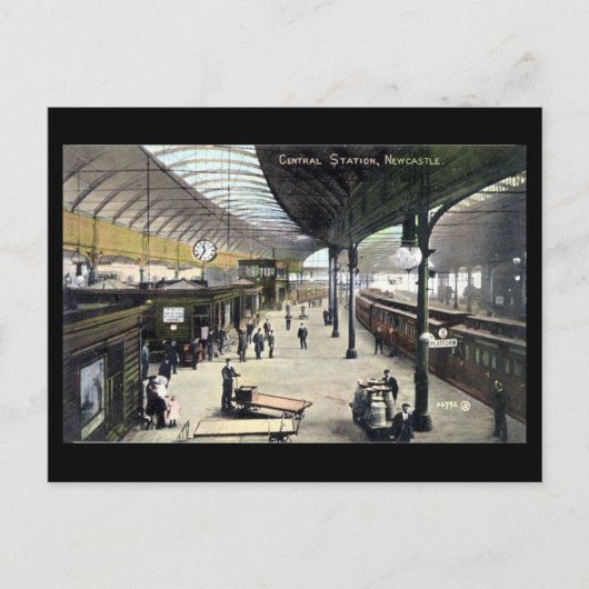 Alte Postkarte - Newcastle-on-Tyne (Vorderseite)