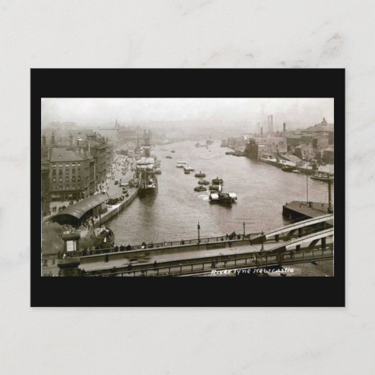 Alte Postkarte - Newcastle-upon-Tyne (Vorderseite)