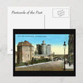 Alte Postkarte - Newcastle-upon-Tyne (Vorne/Hinten)