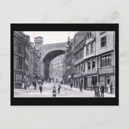 Alte Postkarte - Newcastle-upon-Tyne (Vorderseite)