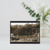 Alte Postkarte - Newquay, Cornwall (Stehend Vorderseite)