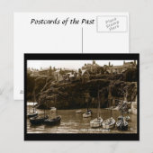 Alte Postkarte - Newquay, Cornwall (Vorne/Hinten)