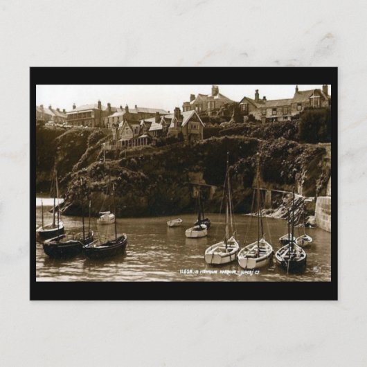 Alte Postkarte - Newquay, Cornwall (Vorderseite)