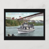 Alte Postkarte - Niagarafälle, Maid of the Mist (Vorderseite)