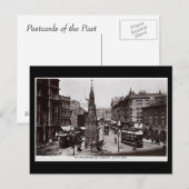 Alte Postkarte - Nottingham (Vorne/Hinten)