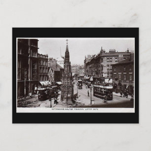 Alte Postkarte - Nottingham