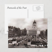 Alte Postkarte - Nottingham (Vorne/Hinten)