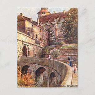 Alte Postkarte - Nürnburg (Nürnburg), Deutschland