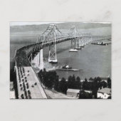 Alte Postkarte - Oakland Bay Bridge (Vorderseite)