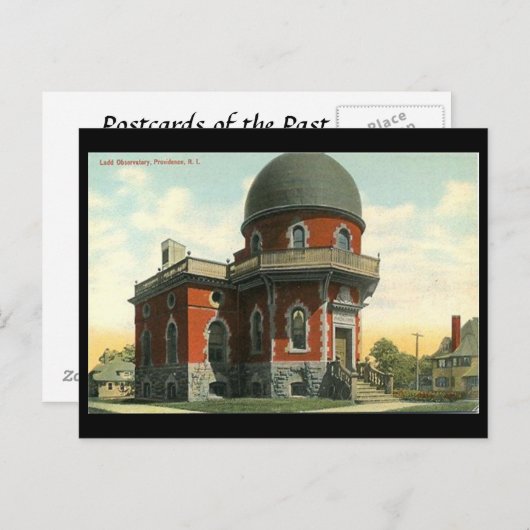 Alte Postkarte - Observatorium, Providence, RI (Vorne/Hinten)