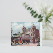 Alte Postkarte - Opernhaus, Buxton, Derbyshire. (Stehend Vorderseite)