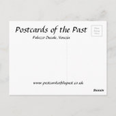 Alte Postkarte - Palazzo Ducale, Venezia (Rückseite)
