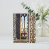 Alte Postkarte - Palazzo Vecchio, Florenz (Stehend Vorderseite)