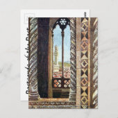 Alte Postkarte - Palazzo Vecchio, Florenz (Vorne/Hinten)