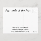 Alte Postkarte - Palazzo Vecchio, Florenz (Rückseite)