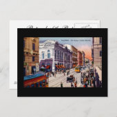 Alte Postkarte, Palermo, Sizilien Postkarte (Vorne/Hinten)