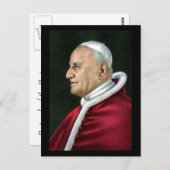 Alte Postkarte - Papst Johannes XXIII (Vorne/Hinten)