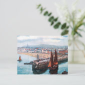 Alte Postkarte - Peel, Isle of Man (Stehend Vorderseite)