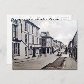 Alte Postkarte - Pembroke Dock, Wales (Vorne/Hinten)