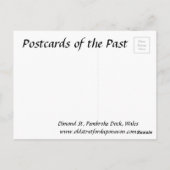 Alte Postkarte - Pembroke Dock, Wales (Rückseite)