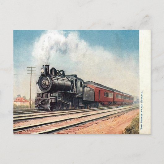 Alte Postkarte - Pennsylvania Special (Vorderseite)