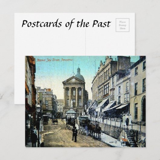 Alte Postkarte - Penzance, Cornwall (Vorne/Hinten)