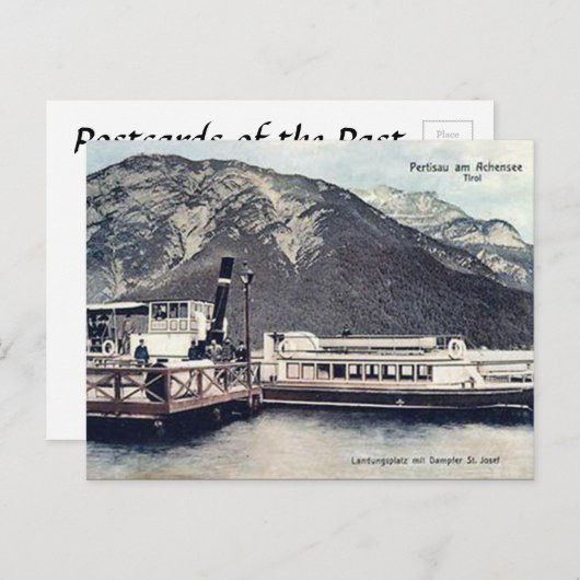 Alte Postkarte - Pertisau-am-Achensee. Österreich (Vorne/Hinten)