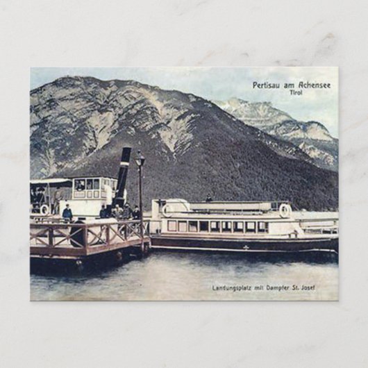 Alte Postkarte - Pertisau-am-Achensee. Österreich (Vorderseite)