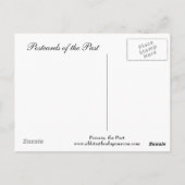 Alte Postkarte - Pescara, der Hafen (Rückseite)