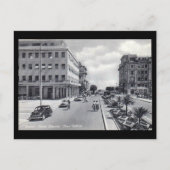 Alte Postkarte - Pescara, Piazza Renascita und Cor (Vorderseite)
