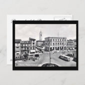 Alte Postkarte - Pescara, Piazzale Stazione (Vorne/Hinten)