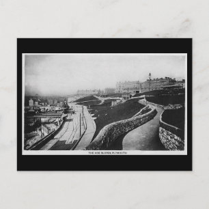 Alte Postkarte, Plymouth Hoe Postkarte