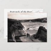 Alte Postkarte - Polzeath, Cornwall (Vorne/Hinten)