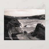 Alte Postkarte - Polzeath, Cornwall (Vorderseite)