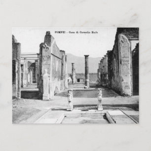 Alte Postkarte - Pompei, Casa di Cornelio Rufo