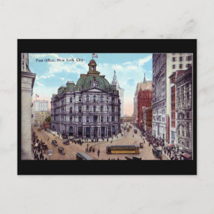 Alte Postkarte, Post, New York City Postkarte