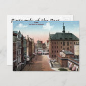 Alte Postkarte - Poznan, Polen (Vorne/Hinten)