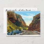 Alte Postkarte - Provo Canyon, Utah (Vorne/Hinten)