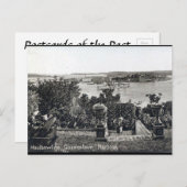 Alte Postkarte - Queenstown, Grafschaft Cork (Vorne/Hinten)