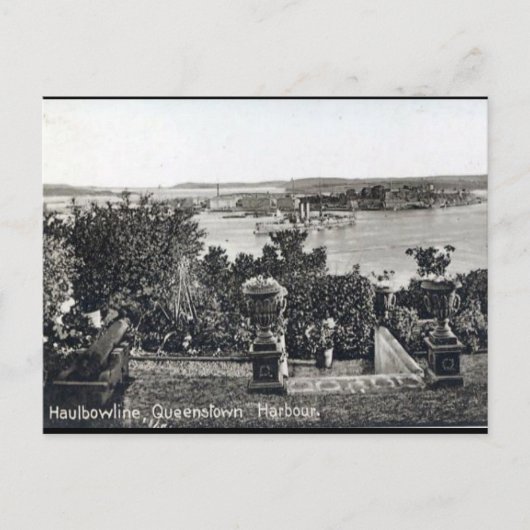 Alte Postkarte - Queenstown, Grafschaft Cork (Vorderseite)