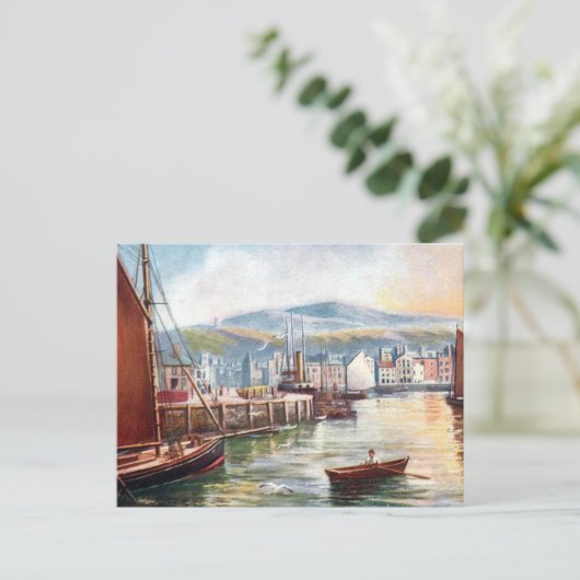 Alte Postkarte - Ramsey, Insel Man (Stehend Vorderseite)