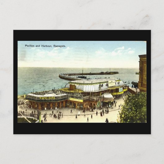 Alte Postkarte - Ramsgate, Kent (Vorderseite)