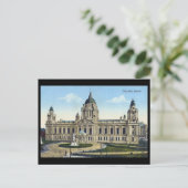 Alte Postkarte - Rathaus, Belfast (Stehend Vorderseite)
