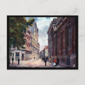 Alte Postkarte - Rathaus, Northampton (Vorderseite)
