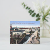 Alte Postkarte - Rathausring, Leipzig (Stehend Vorderseite)